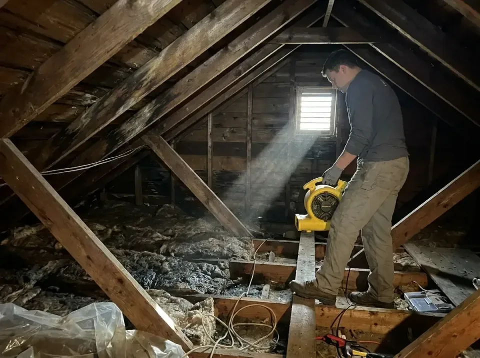 attic-water-damage-drying-proc-007 — frequently asked questions, Emergency Water Extraction & 24/7 Flood Response in Windy H…